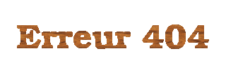 Erreur 404